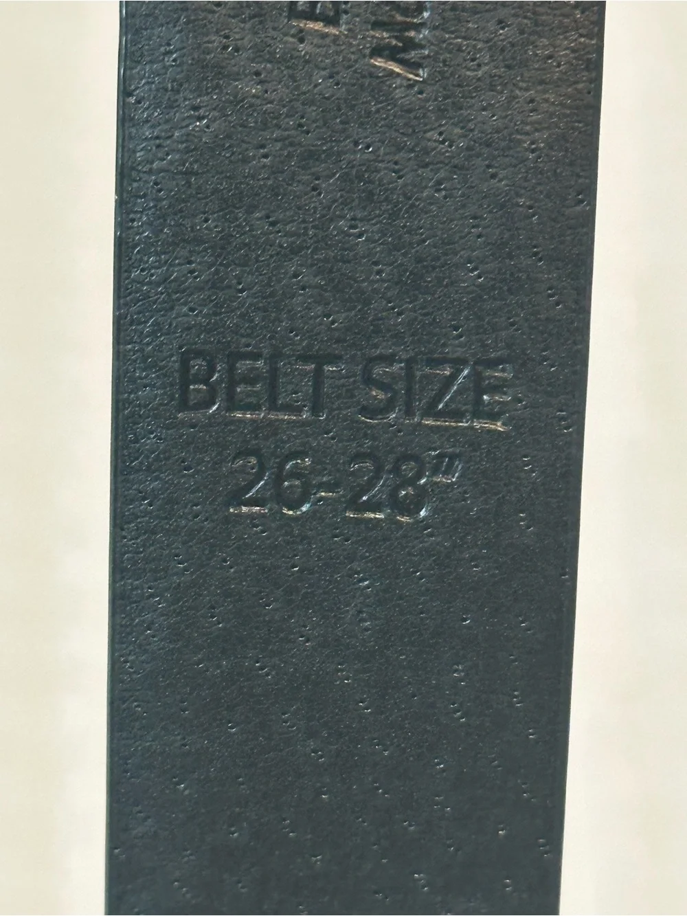 Steve Madden Boys Black Belt